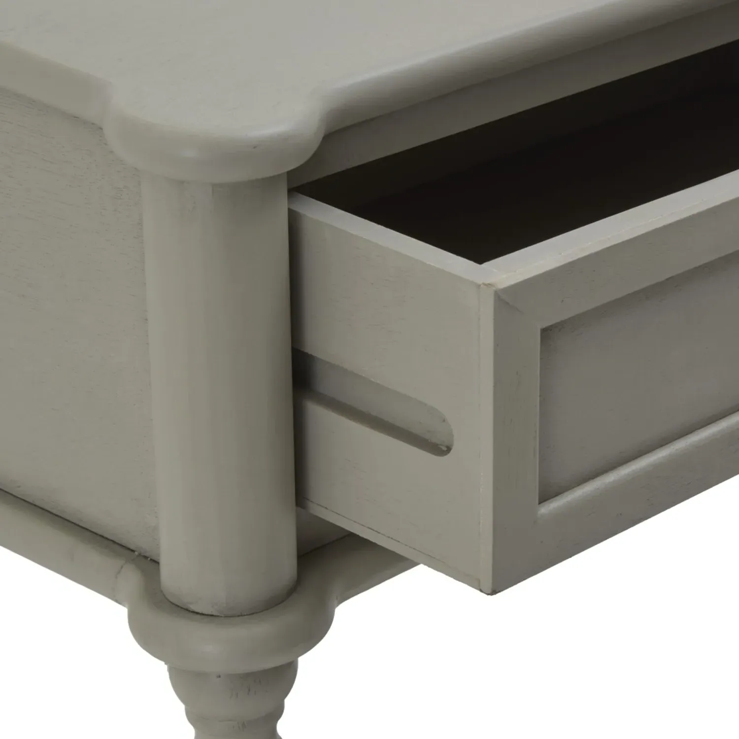 Small 2-Drawer Console Table - Taupe, Wood
