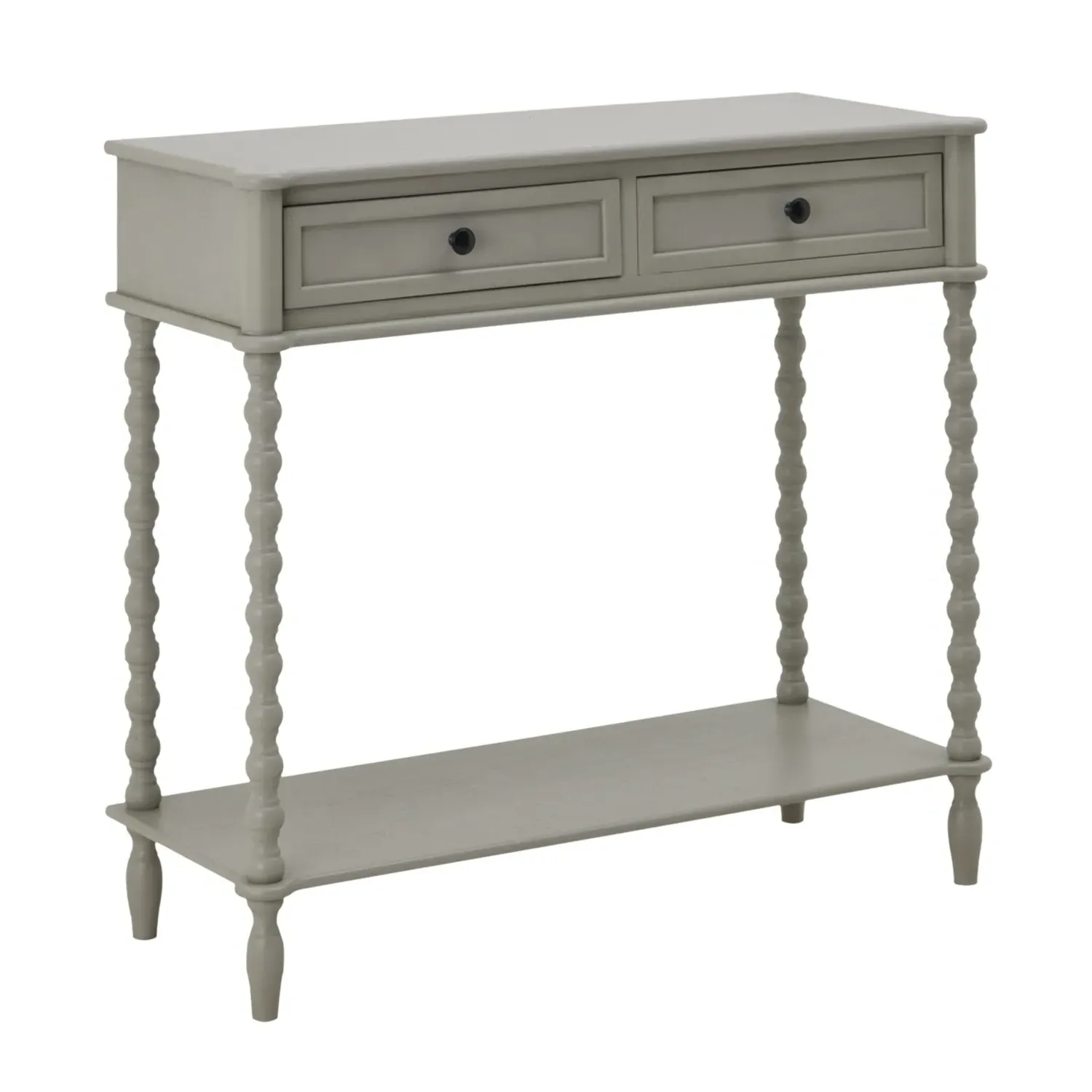Small 2-Drawer Console Table - Taupe, Wood image