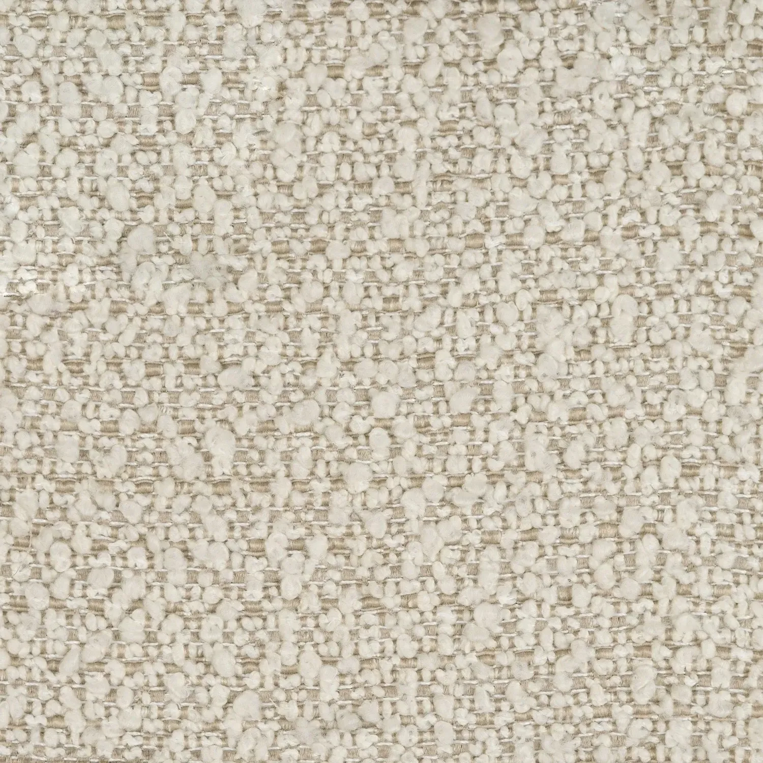 U-Shaped Sofa with Chaise - Beige, Boucle