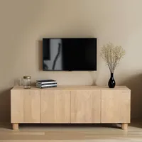 Large TV Stand with Storage - Brown, Mango Wood