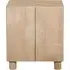 Small Fluted Sideboard - Brown, Mango Wood