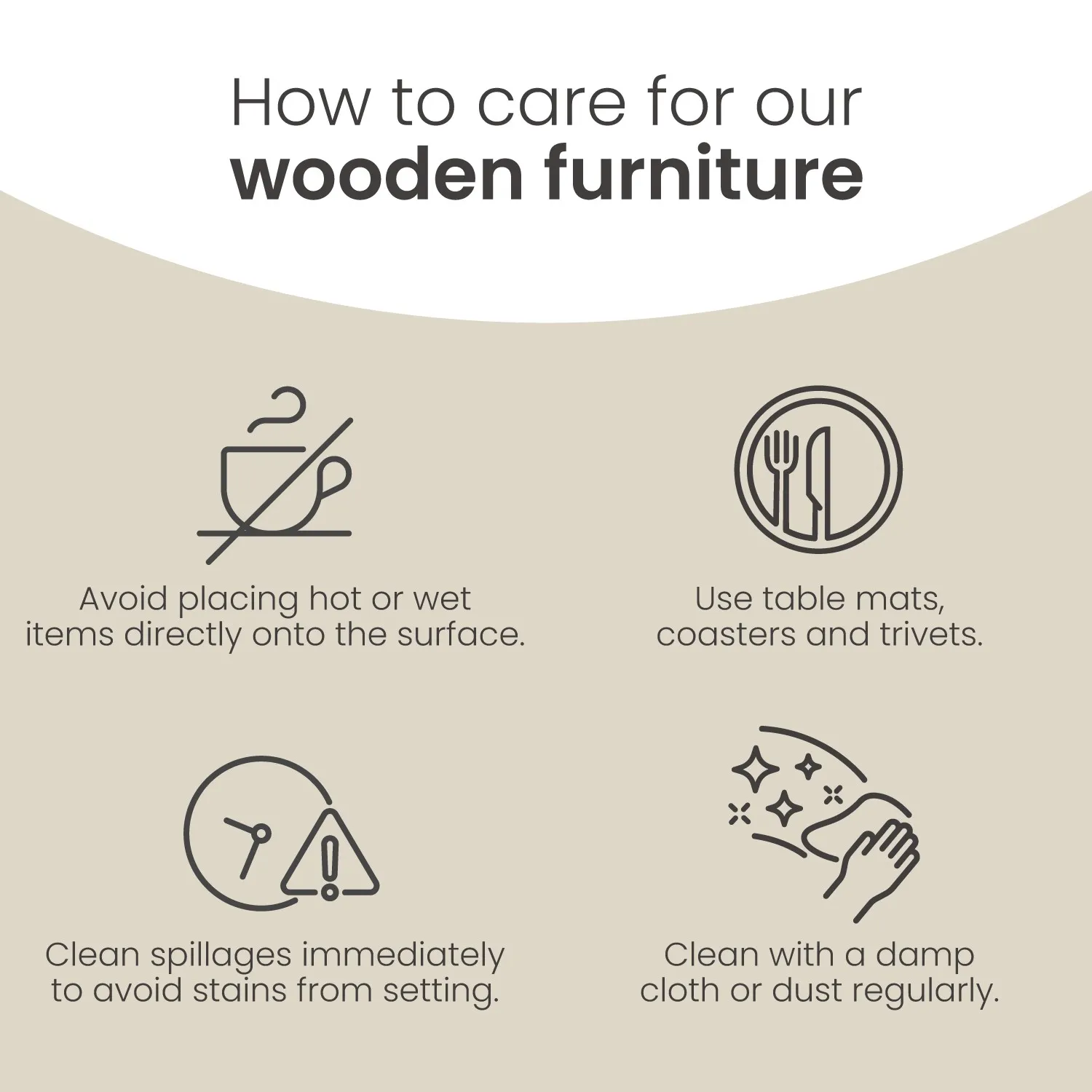 3-Seater Dining Bench - Light Oak, Solid Wood