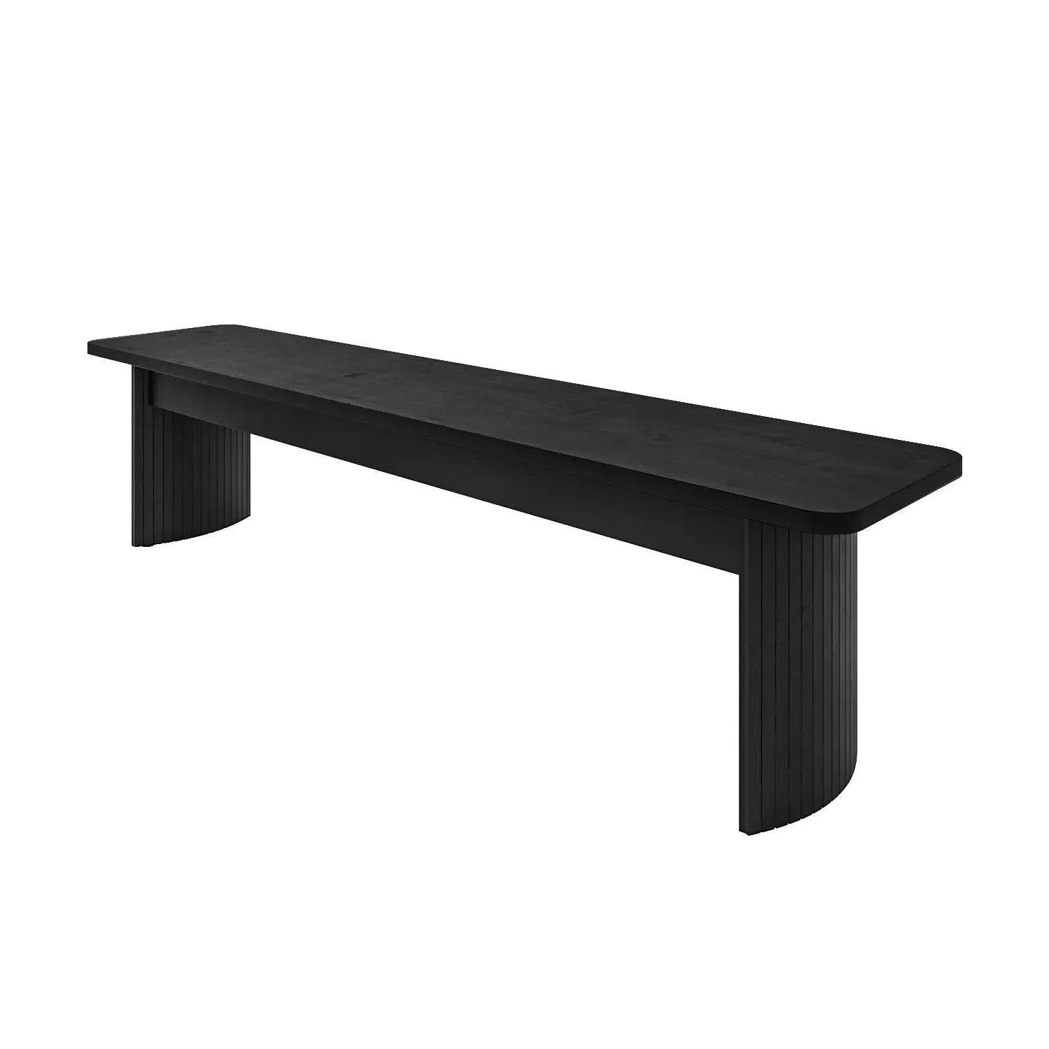 6-Seater Extendable Dining Set - Black, Oak