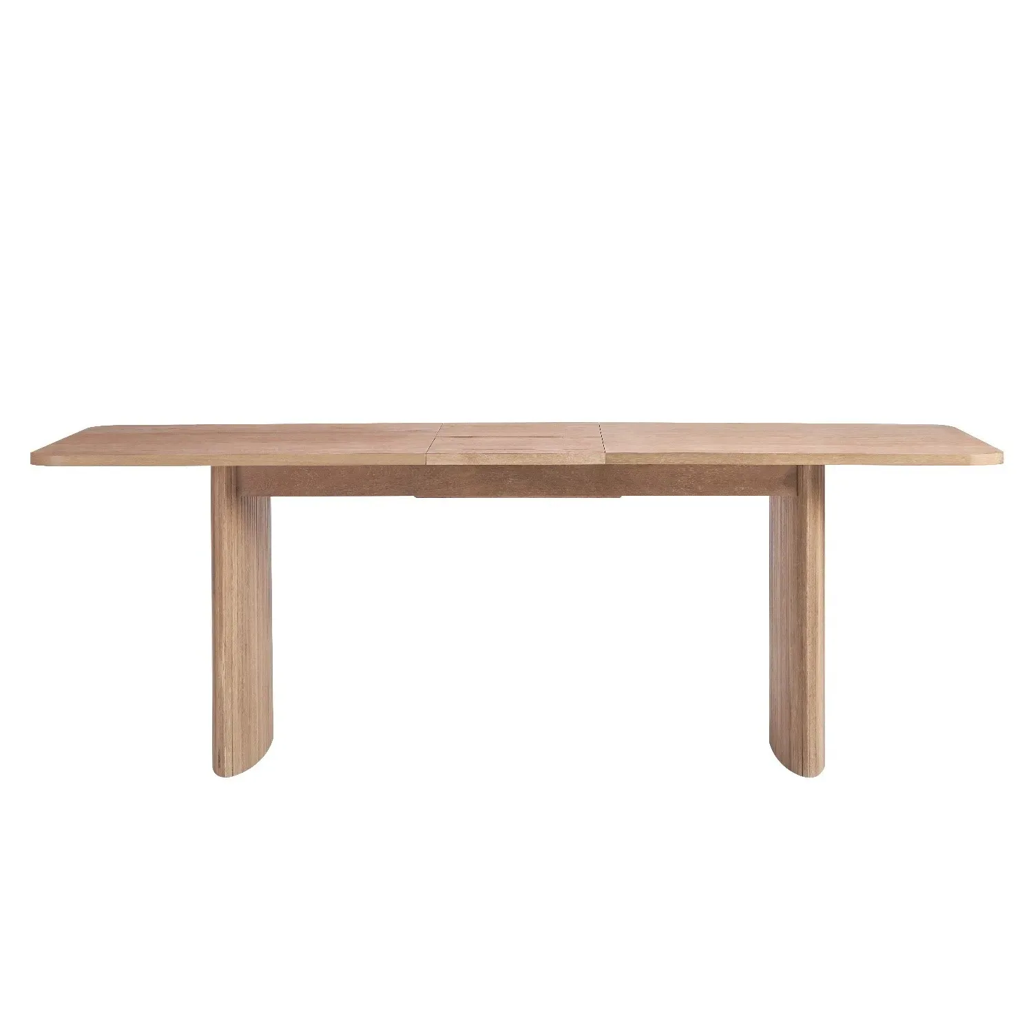 6-Seater Extendable Dining Set - Brown, Oak