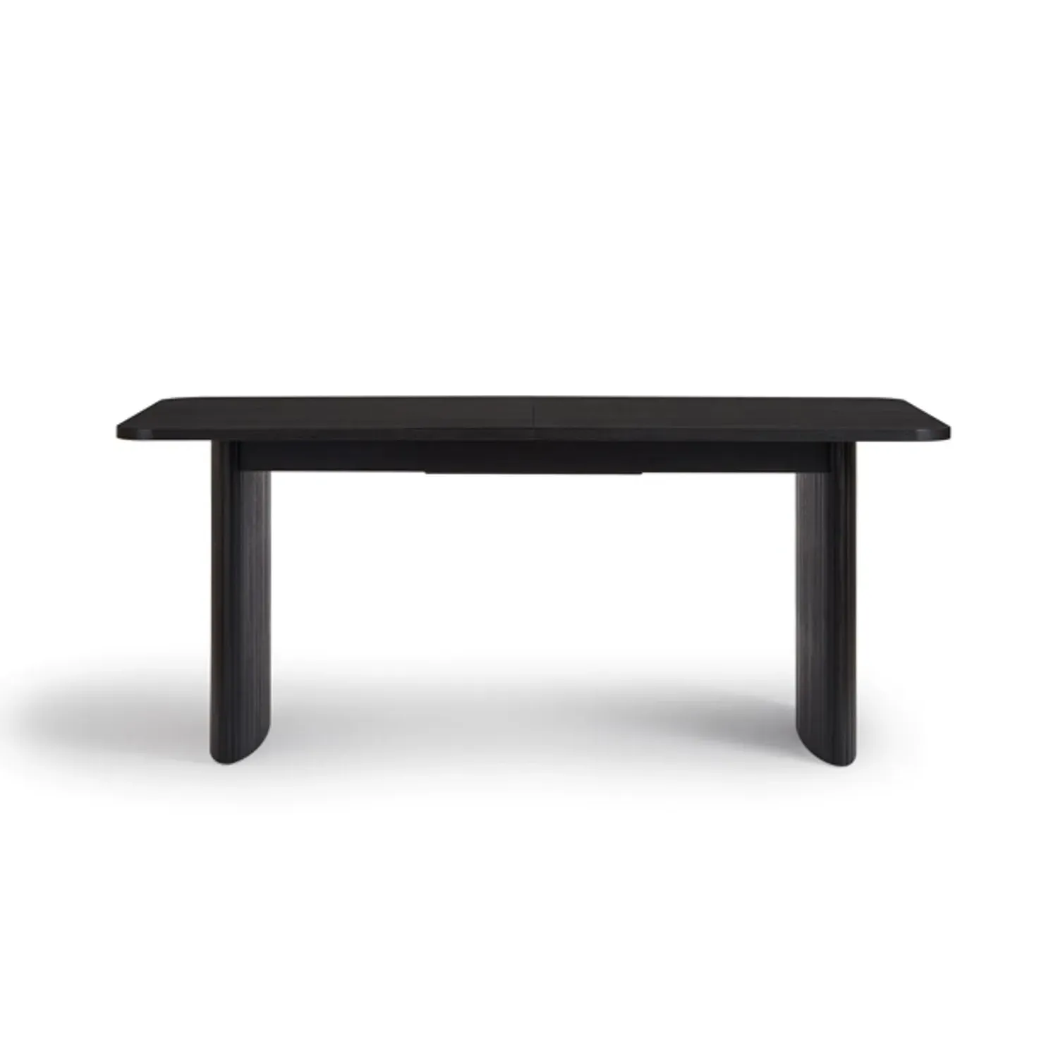 Extendable Dining Table with Storage - Black, Oak