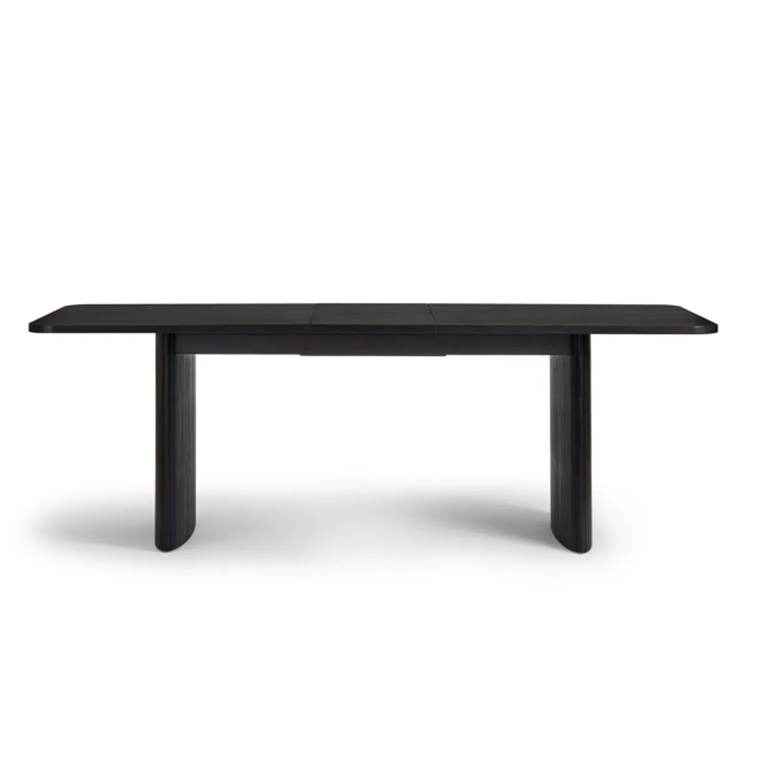 Extendable Dining Table with Storage - Black, Oak