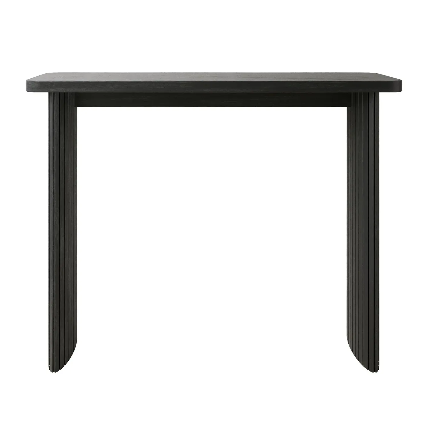 Slim Console Table - Black, Oak