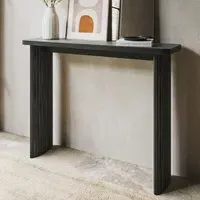 Slim Console Table - Black, Oak