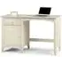 Wooden Desk with Storage - Cream, MDF