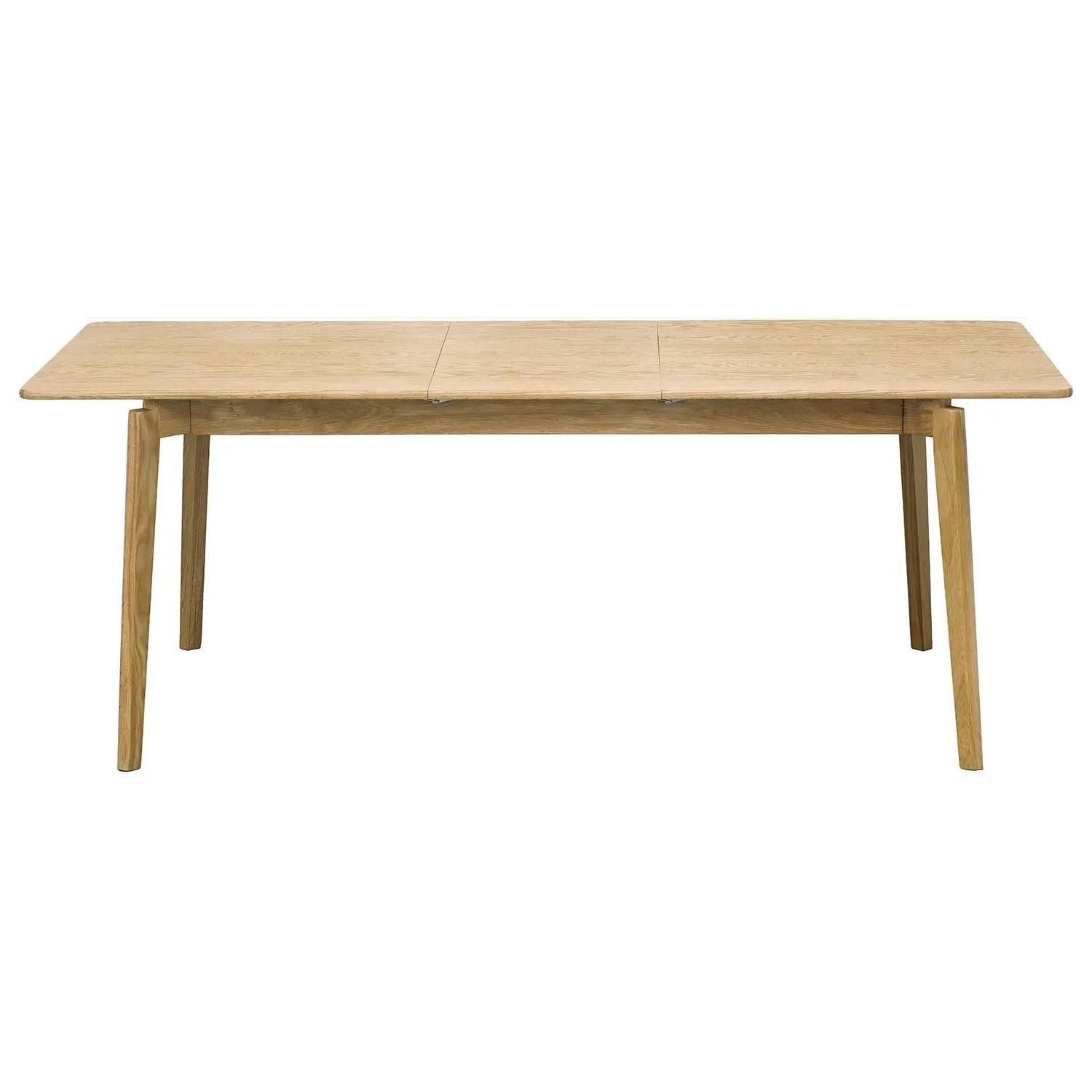Extendable Dining Set with 6 Chairs - Oak