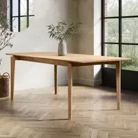 Extendable Dining Table - Brown, Oak