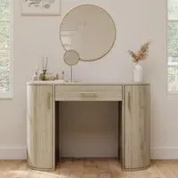 Large Dressing Table with Storage - Wood, MDF