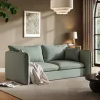 3-Seater Sofa with Removable Cushions - Green