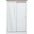 2-Door Sliding Mirrored Wardrobe - White, Oak