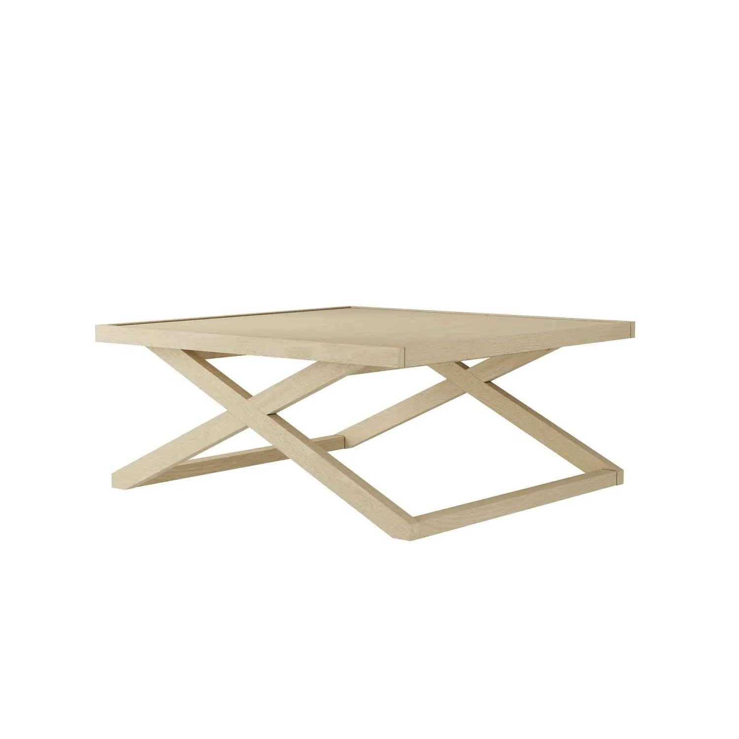 Small Square Coffee Table - Light Oak