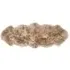 Double Sheepskin Rug - Mink, Natural Wool