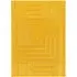 Linear Rug Hand Tufted - Ochre, Wool