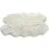 Quad Sheepskin Rug - Cream, Genuine Wool