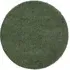 Round Shaggy Rug - Green