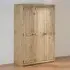 3-Door Triple Wardrobe - Natural, Pine