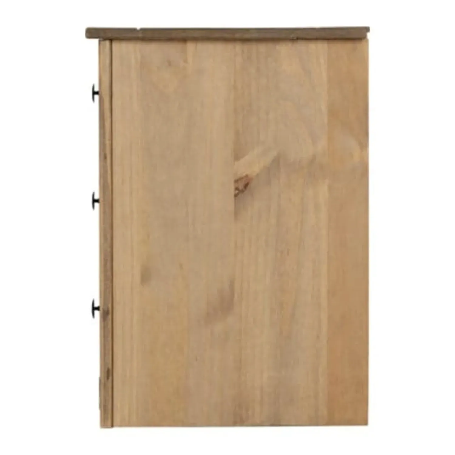 3-Drawer Bedside Table - Waxed Pine