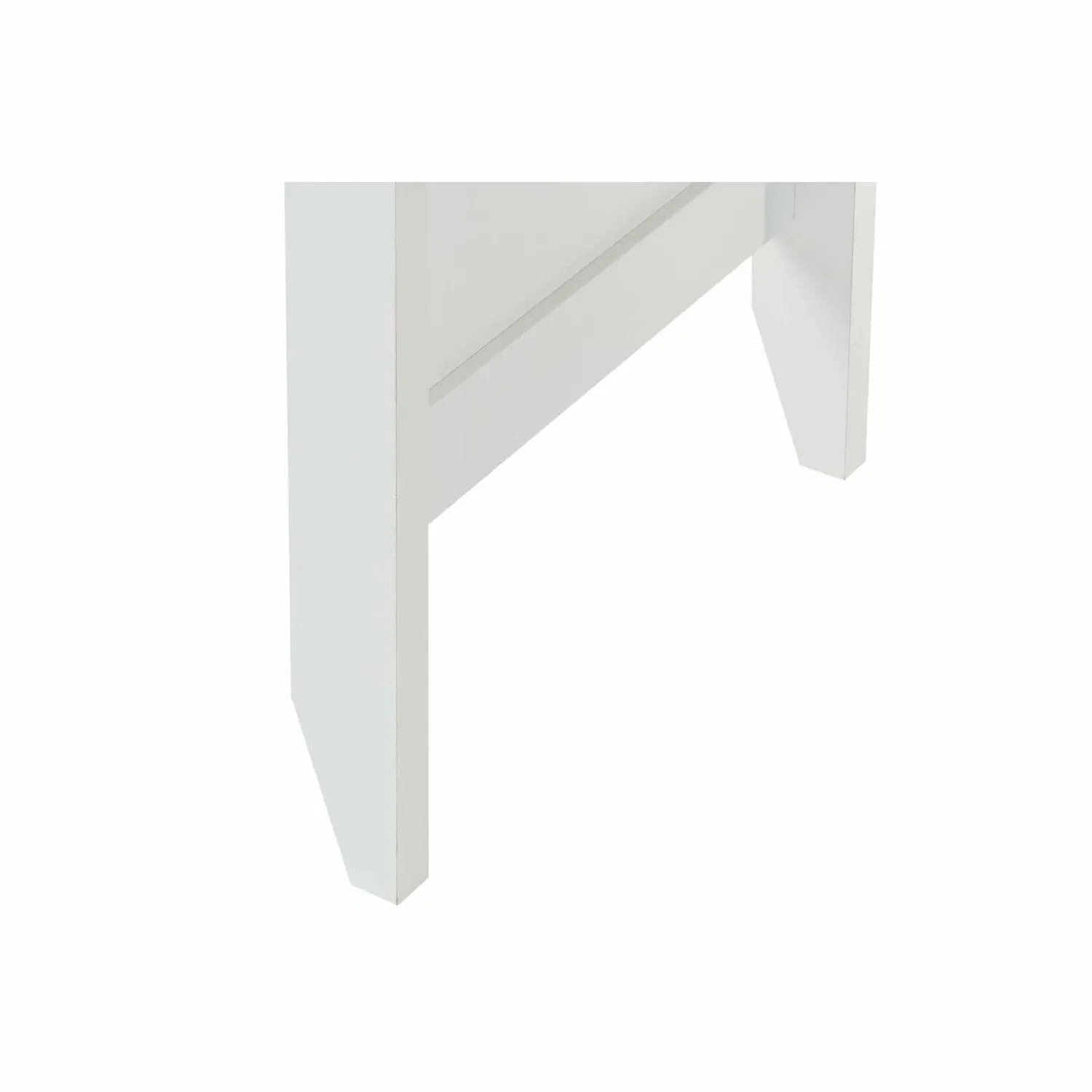 Desk with Drawers - White, Wood