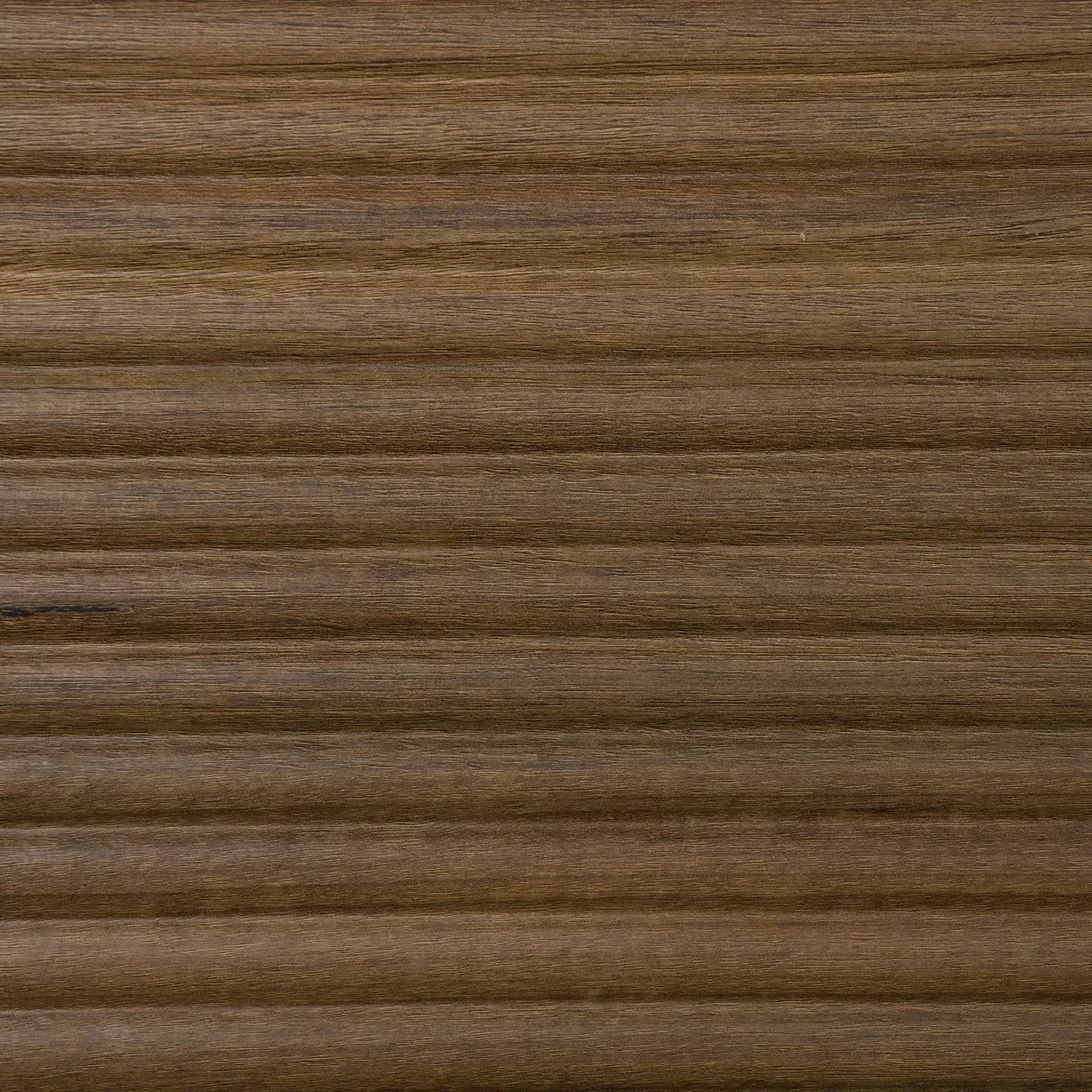 2-Drawer Bedside Table with Ribbed Front - Wood