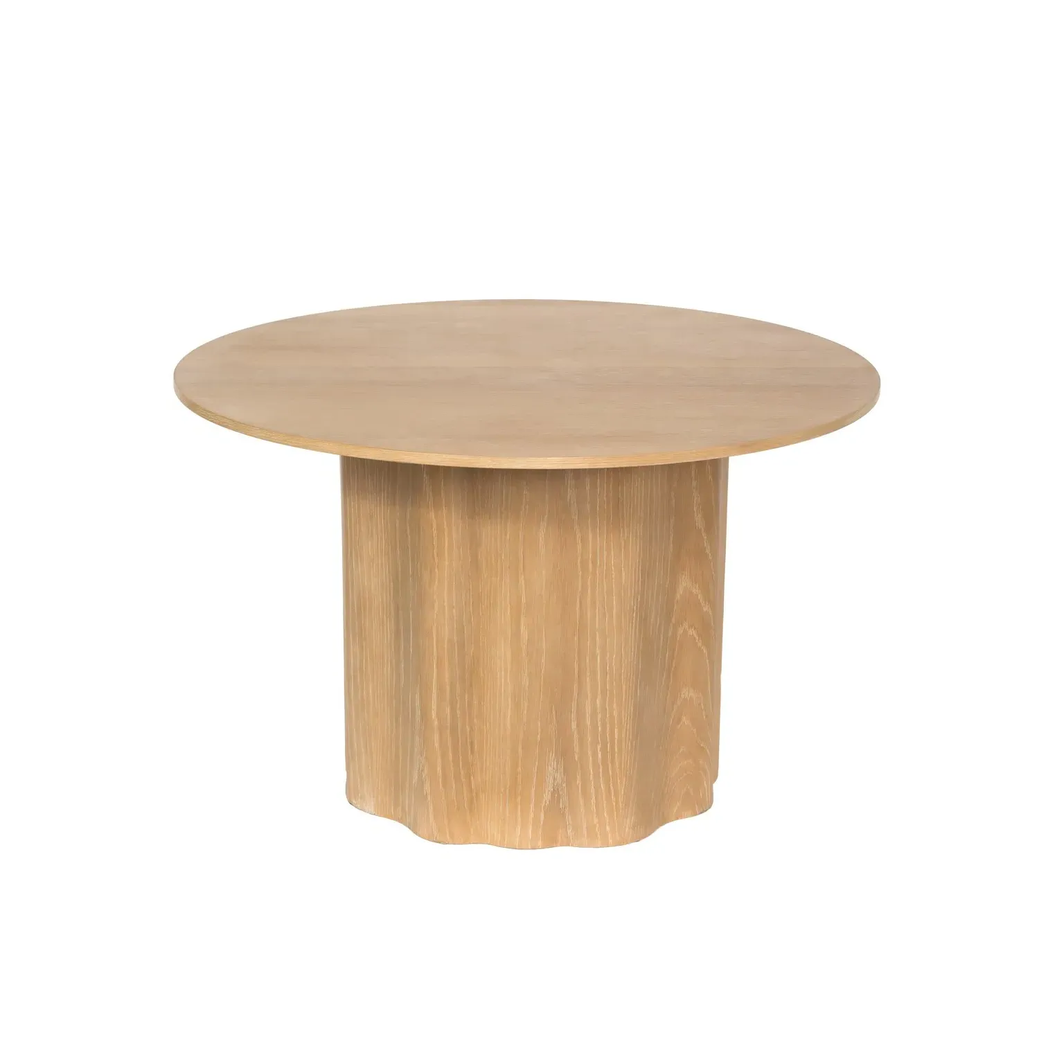 Round Dining Table Set with 4 Chairs - Oak