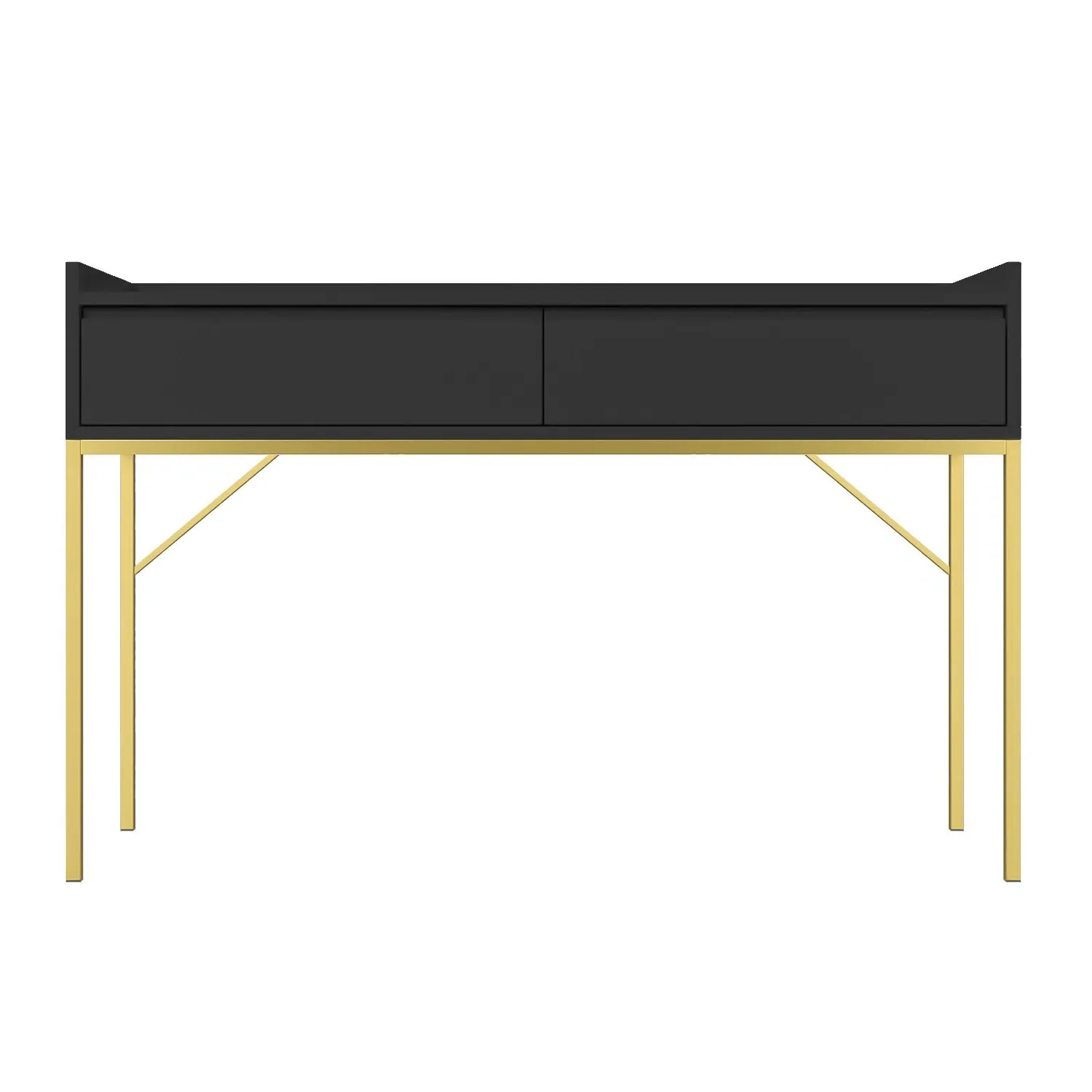 2-Drawer Dressing Table - Black, MDF
