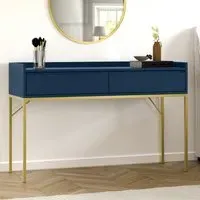 2-Drawer Dressing Table - Navy, MDF