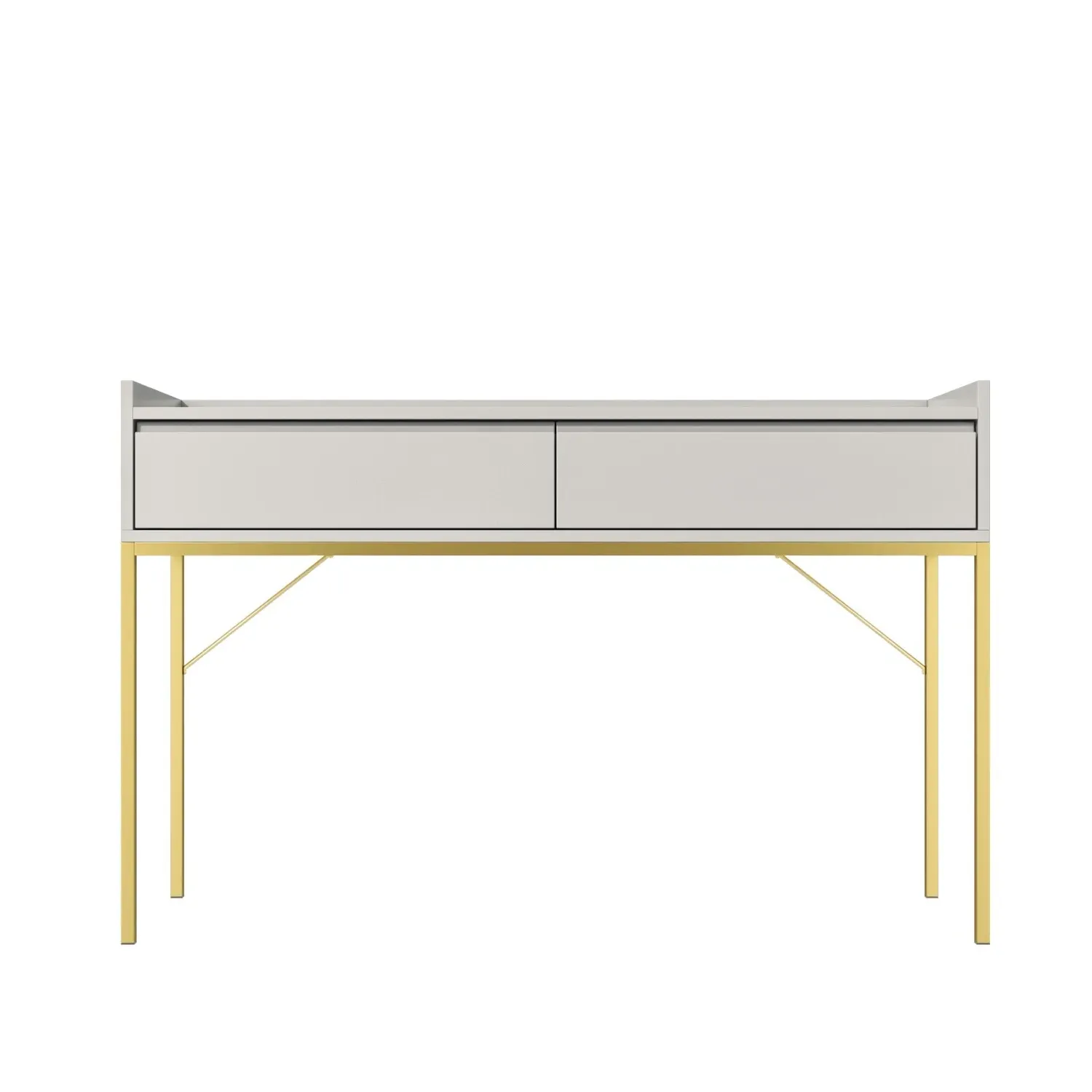 2-Drawer Dressing Table - Taupe, MDF