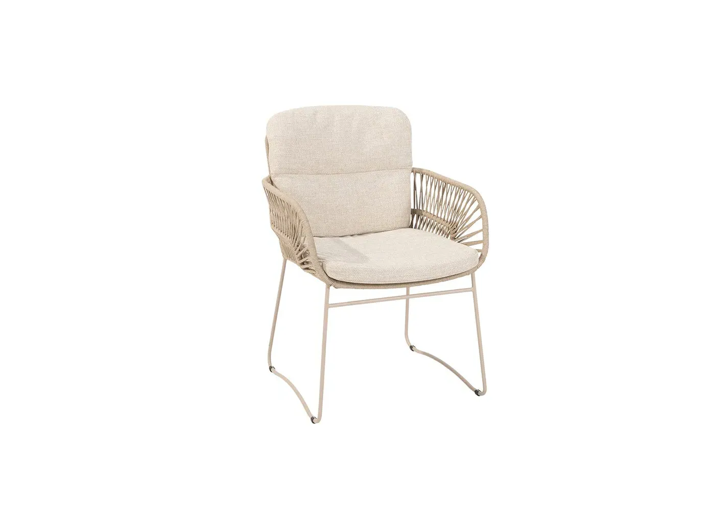 2-Piece Dining Chair Set - Cream image