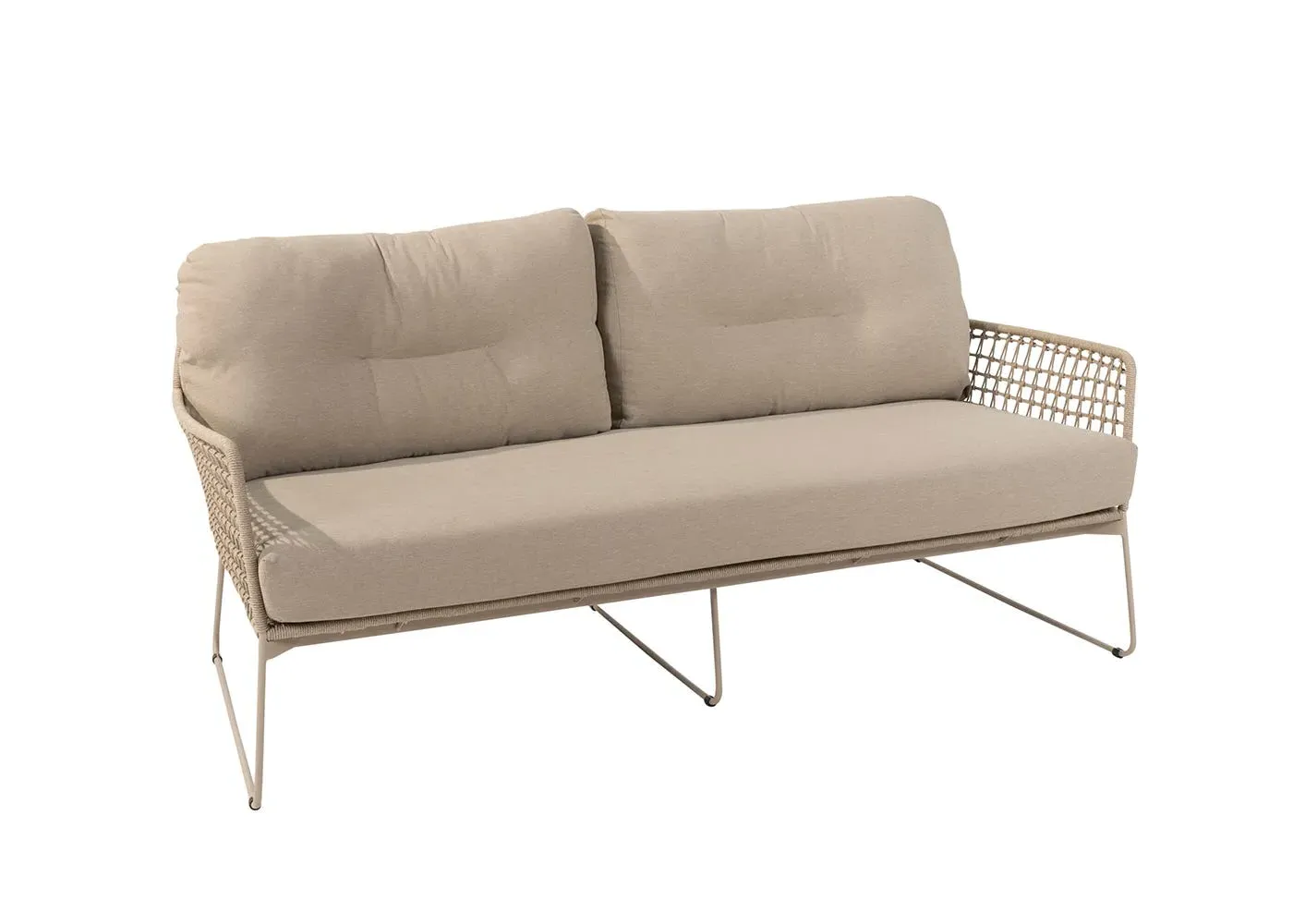 2.5-Seater Outdoor Sofa - Cream image