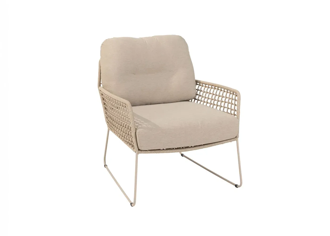 Outdoor Lounge Chair - Cream image