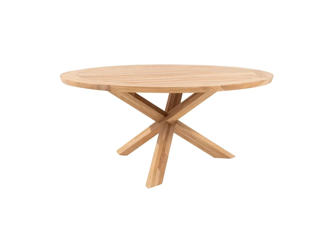 Rectangular Dining Table - Light Wood, Teak image