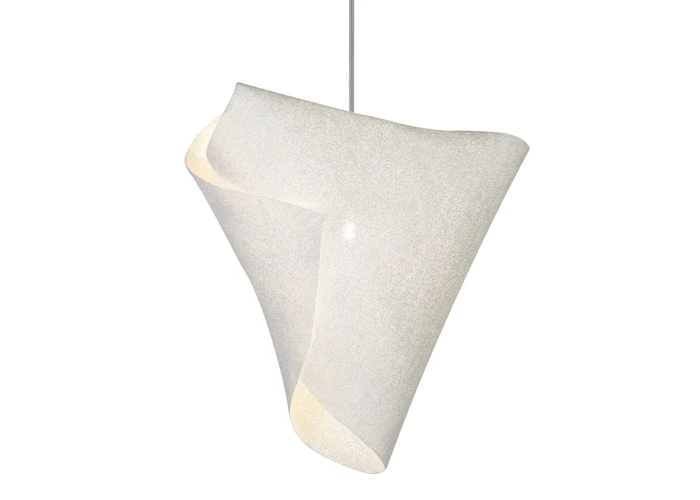 Ballet Pendant Light - Cream, Steel Mesh image
