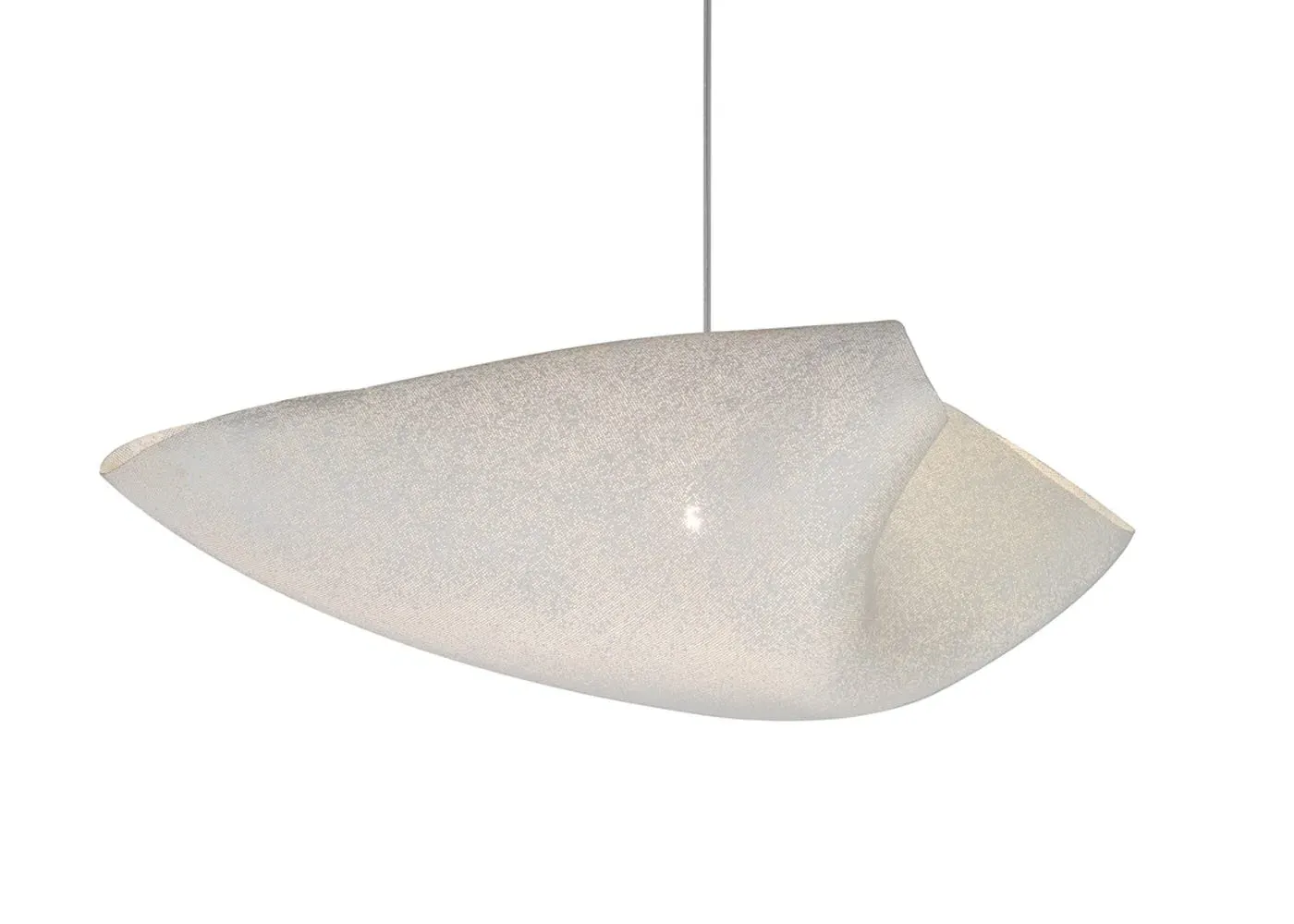 Ballet Plié Pendant Light - Cream, Steel Mesh image