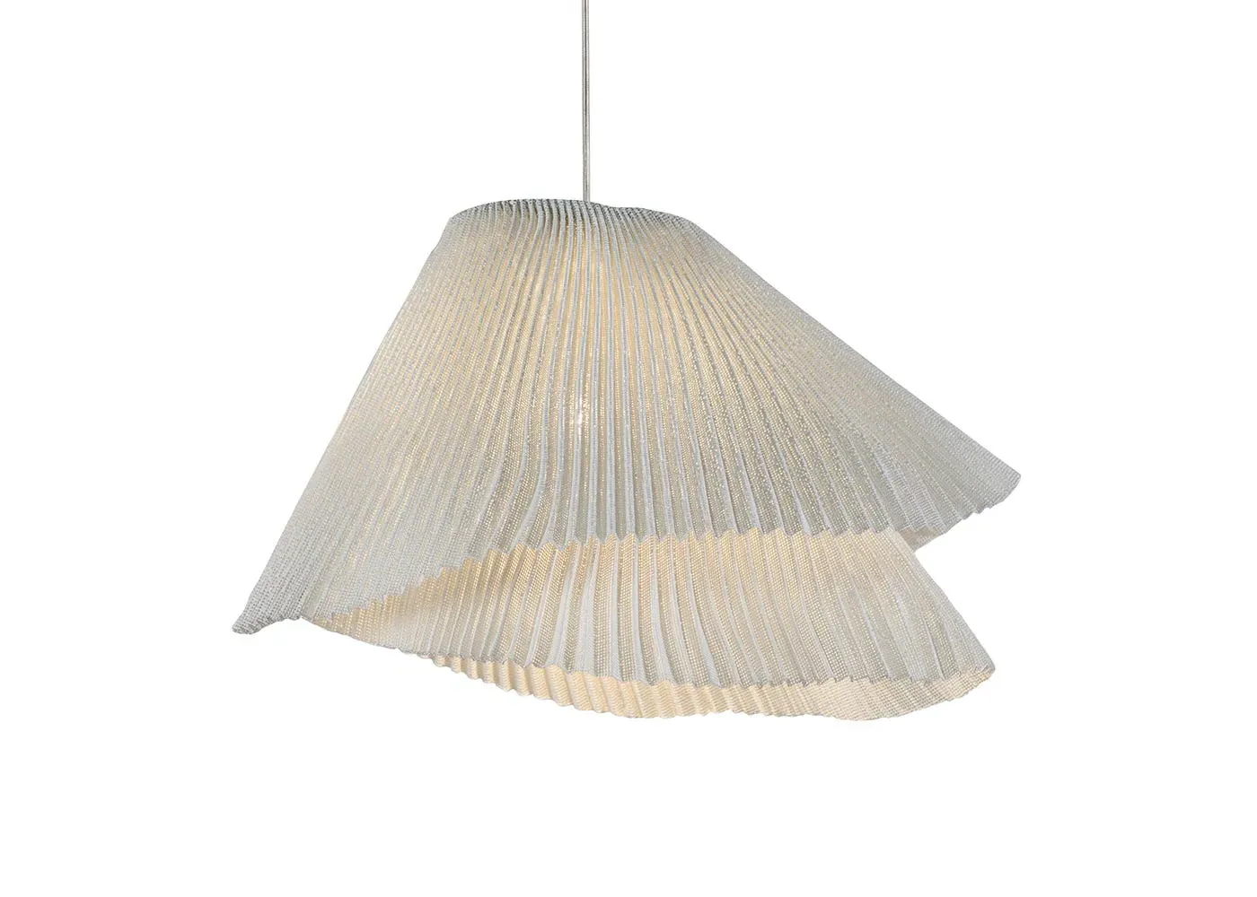 Large Pendant Light - White