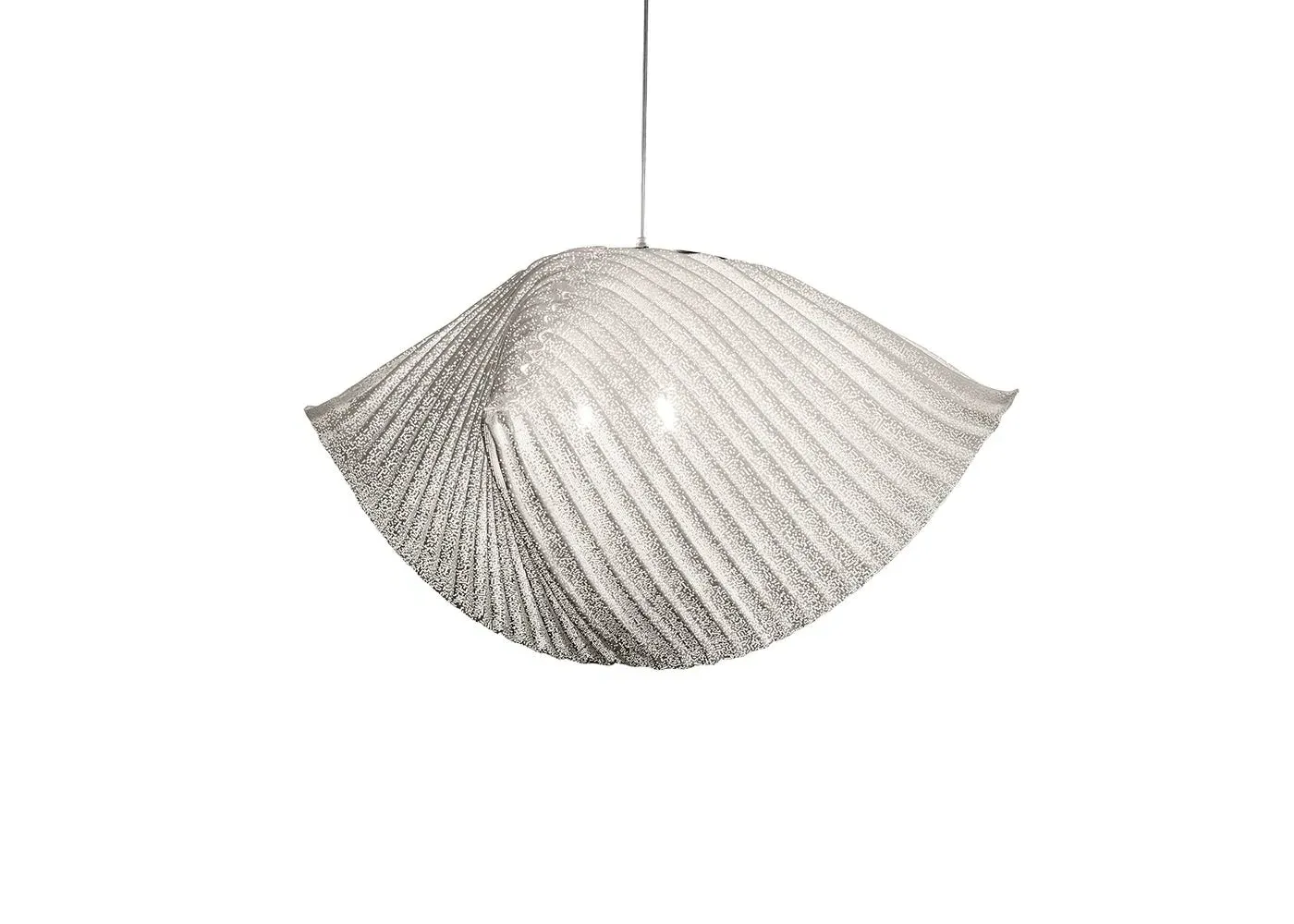 Large Pendant Light - White