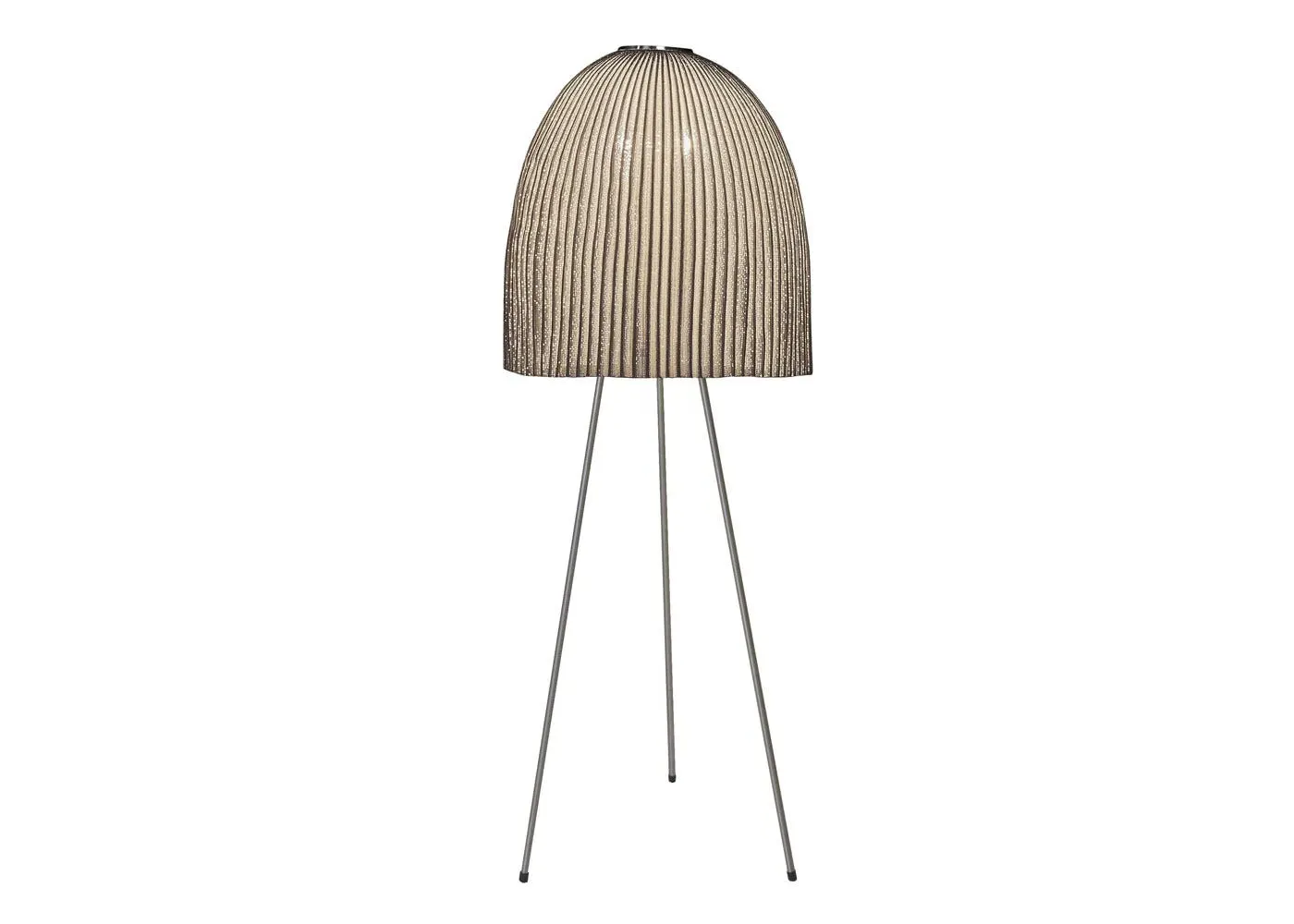 Onn Table Lamp with Mesh Shade - Cream, Steel image