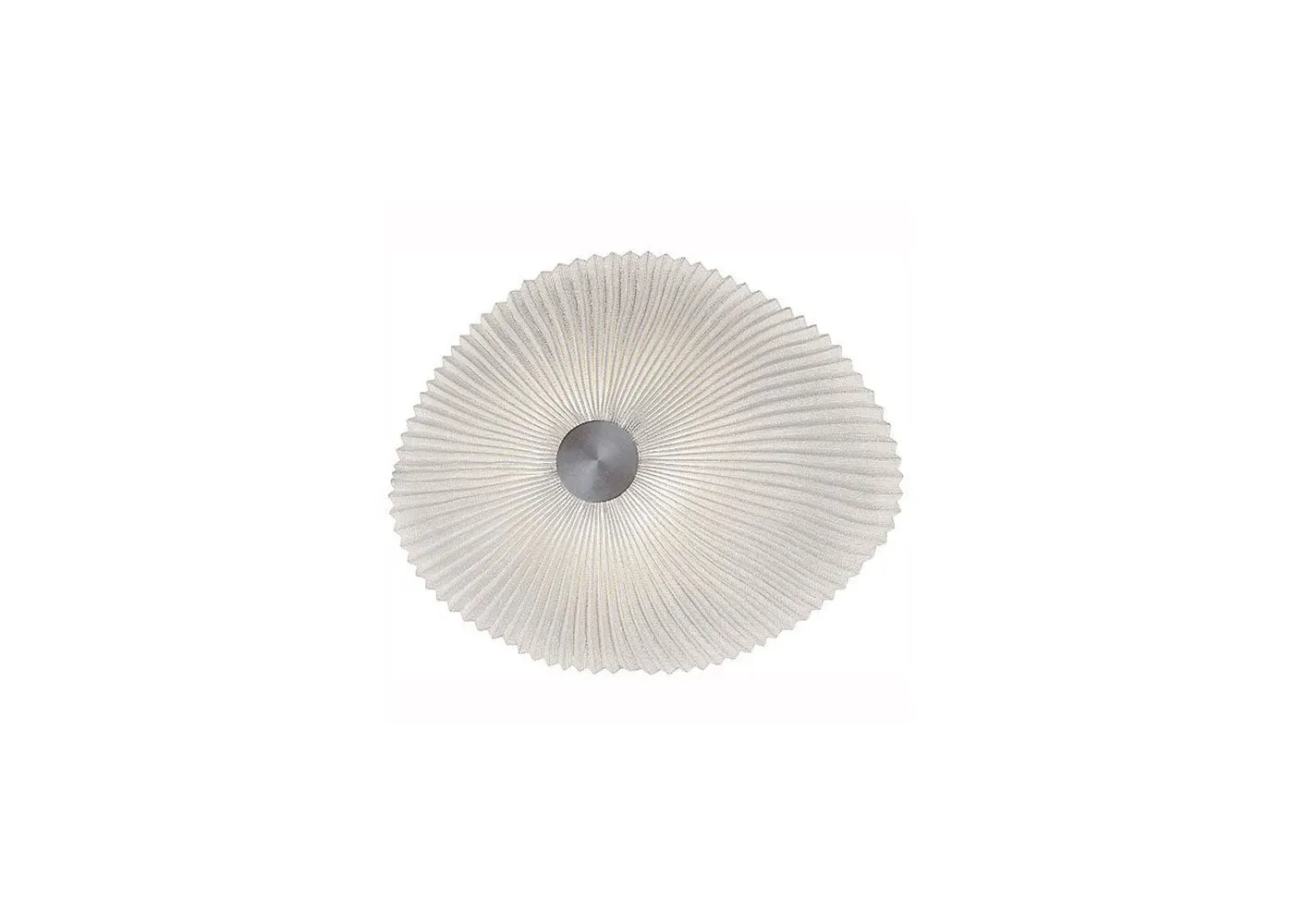 Small Ceiling Surface Light - White, Steel Mesh image