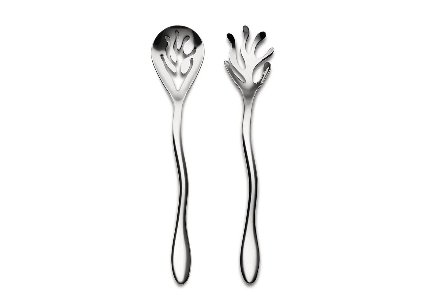 Salad Set - Silver image