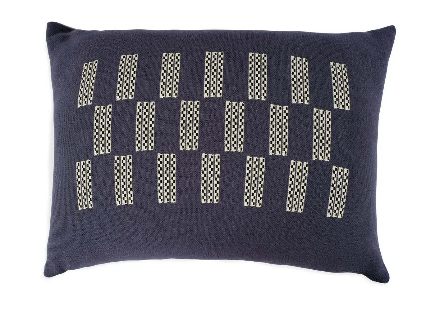 Embossed Cord Cushion - Slate image