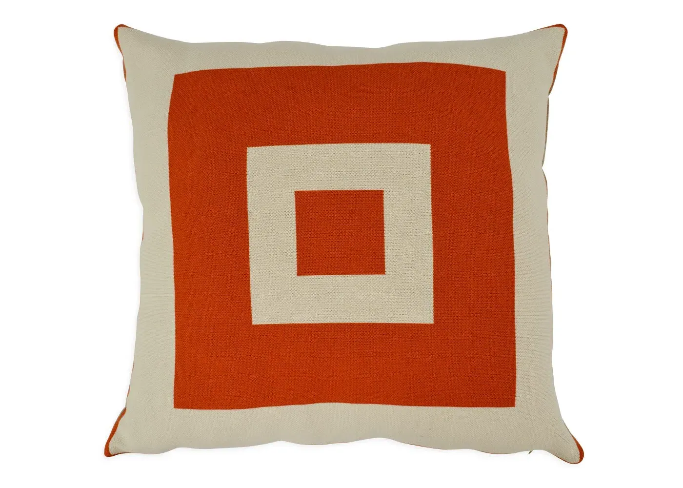 Square Cushion with Bold Frame - Sienna image