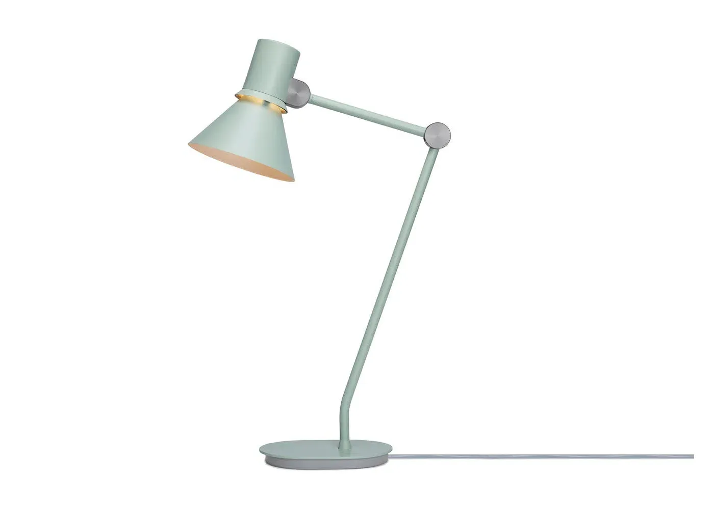 Adjustable Table Lamp with Push Switch - Green image