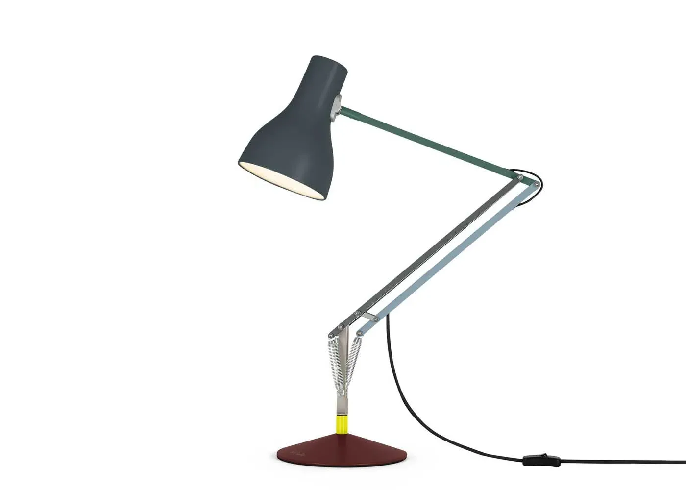 Articulated Desk Lamp - Grey, Metal image