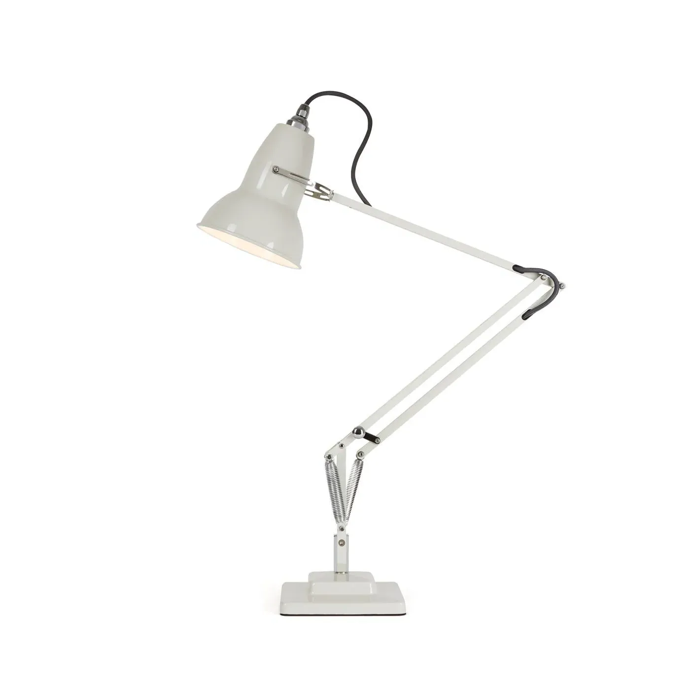 Articulated Desk Lamp with Springs - White, Aluminium