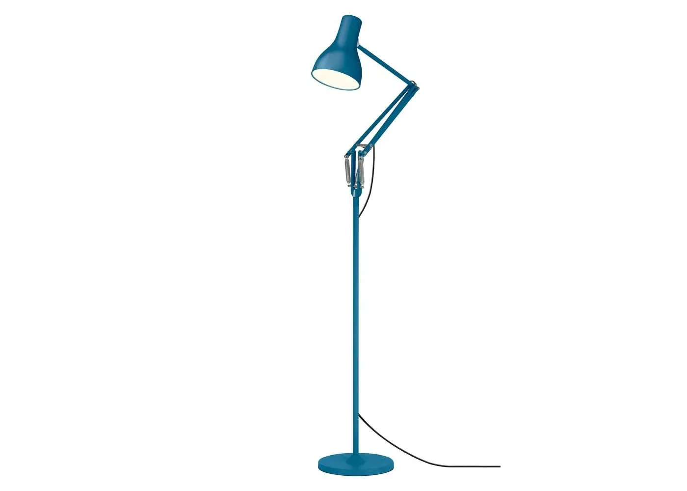 Floor Lamp with Spring Mechanism - Saxon Blue image