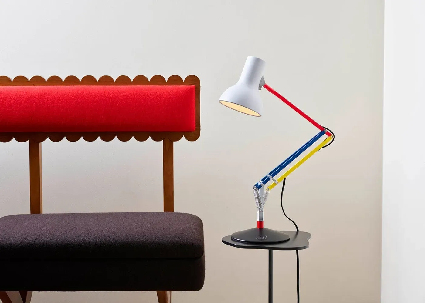 Mini Desk Lamp with Articulated Arms - Multi