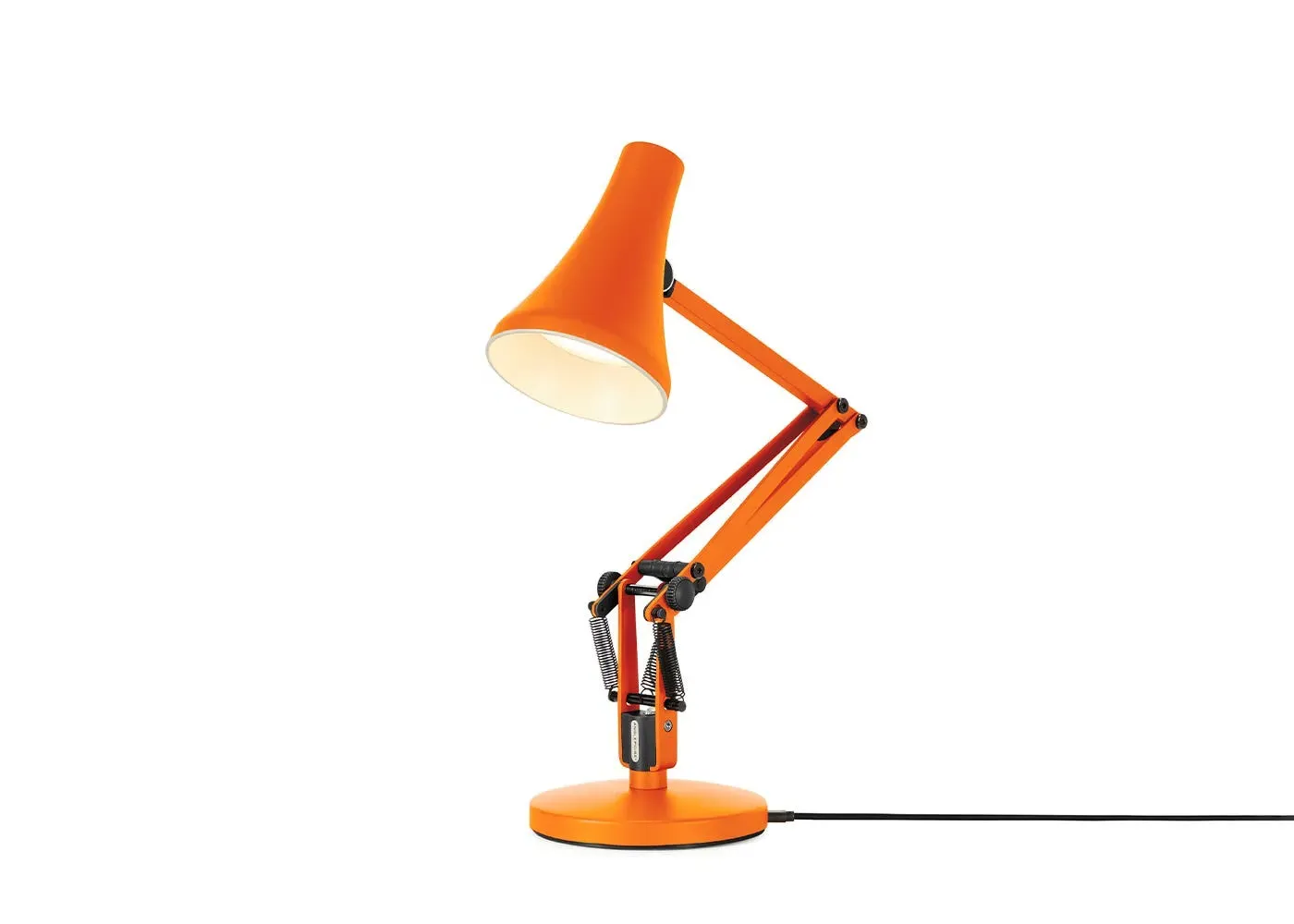 Mini LED Desk Lamp with Tilt - Orange